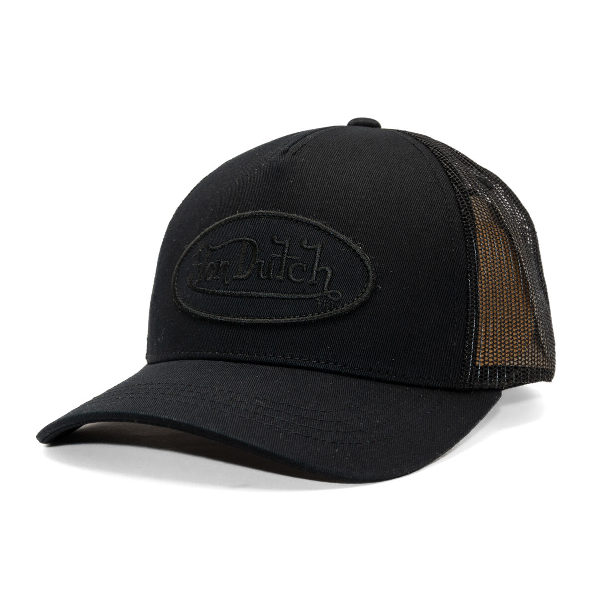 Šiltovka Von Dutch Von Dutch Keep An Eye Out Patch Trucker Hat Čierna | VD/0/CAS1/LOFB04, 0