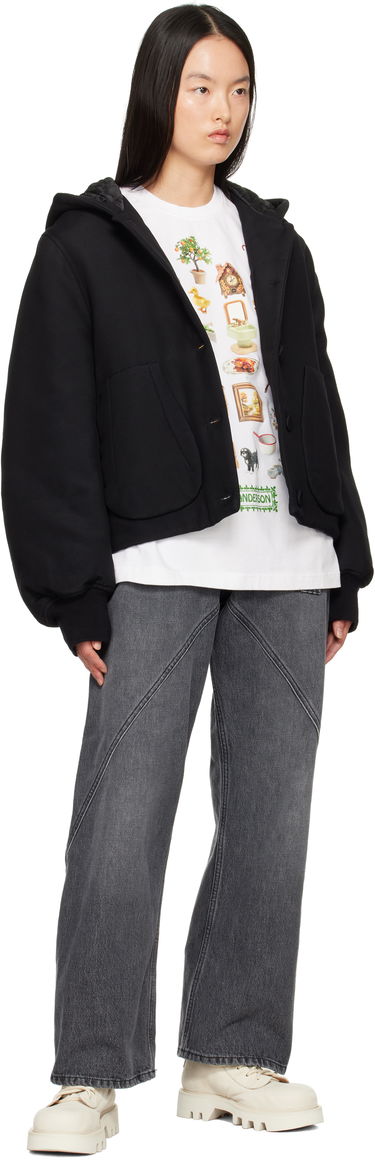 Bomber bunda JW Anderson JW Anderson Hooded Blouson Jacket Čierna | JK0359-PG1679, 3