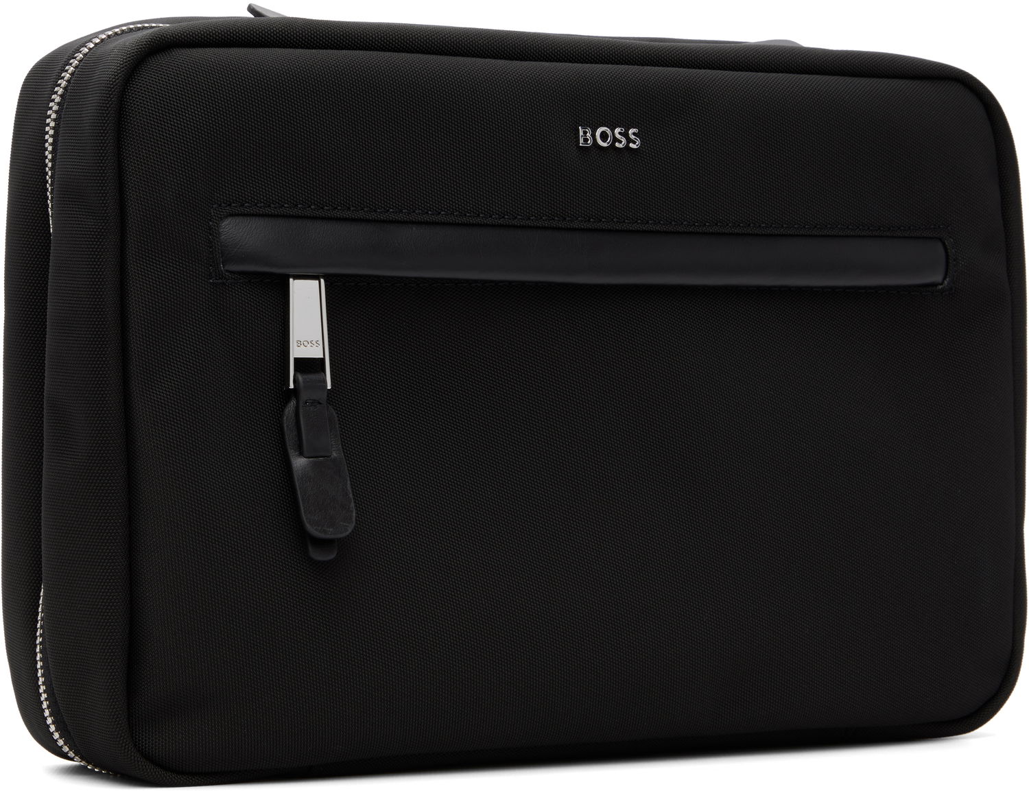 Cestovná taška BOSS BOSS Logo Hardware Pouch Čierna | 50548007, 1
