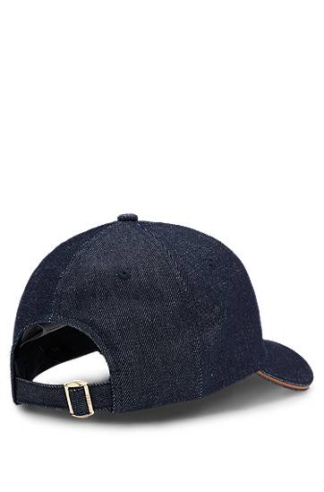 Šiltovka BOSS Denim Baseball Cap with Monogram Navy | 50544421, 1