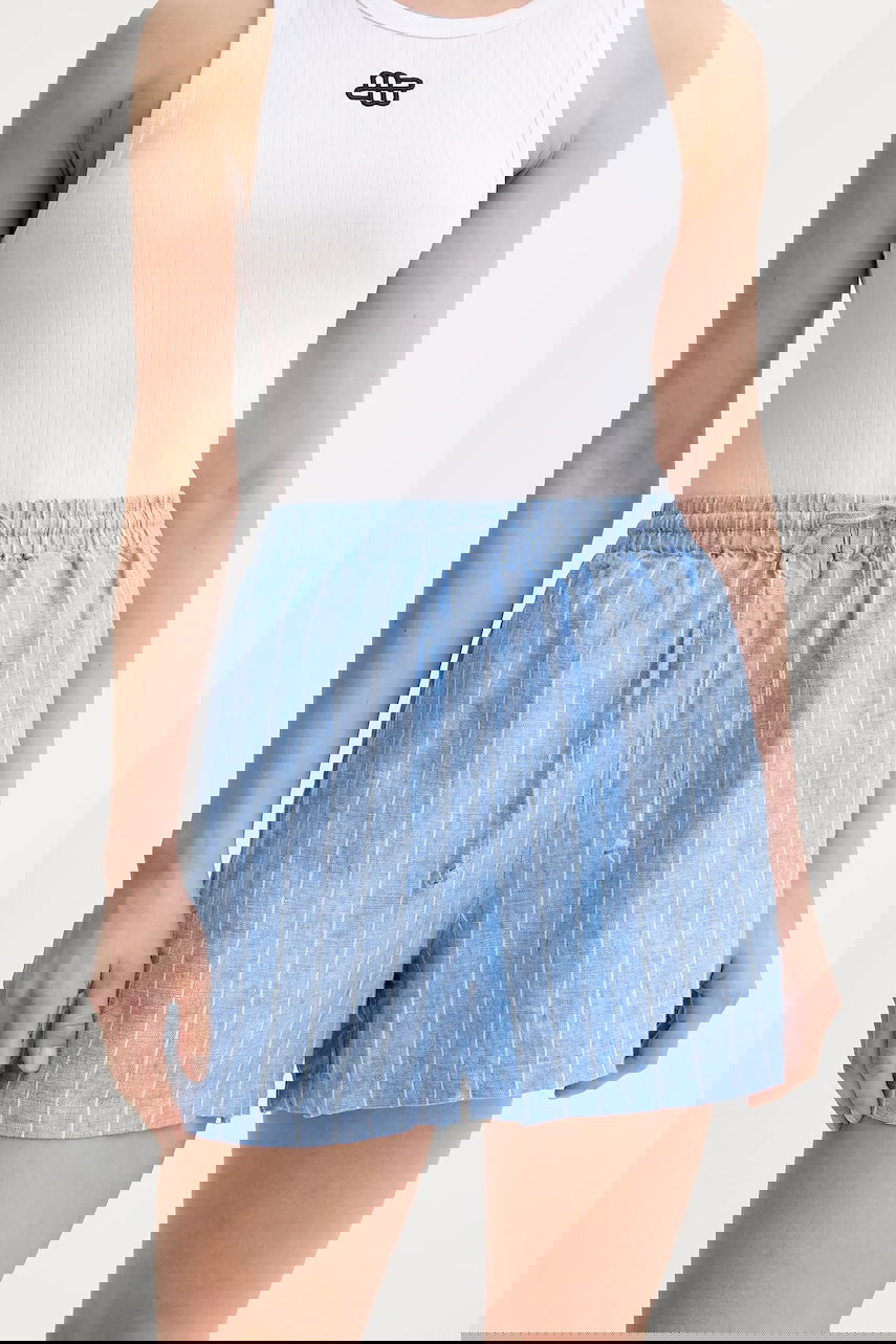Šortky Samsoe Samsoe Samsoe Samsoe MAREN High Waist Shorts Modrá | F23900001, 0