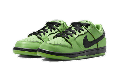 Tenisky a topánky Nike SB The Powerpuff Girls x Dunk Low "Buttercup" Zelené | FZ8319-300, 3