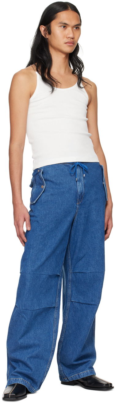 Tielko Dion Lee Wire Strap Tank Top Biela | C3159PS24, 3