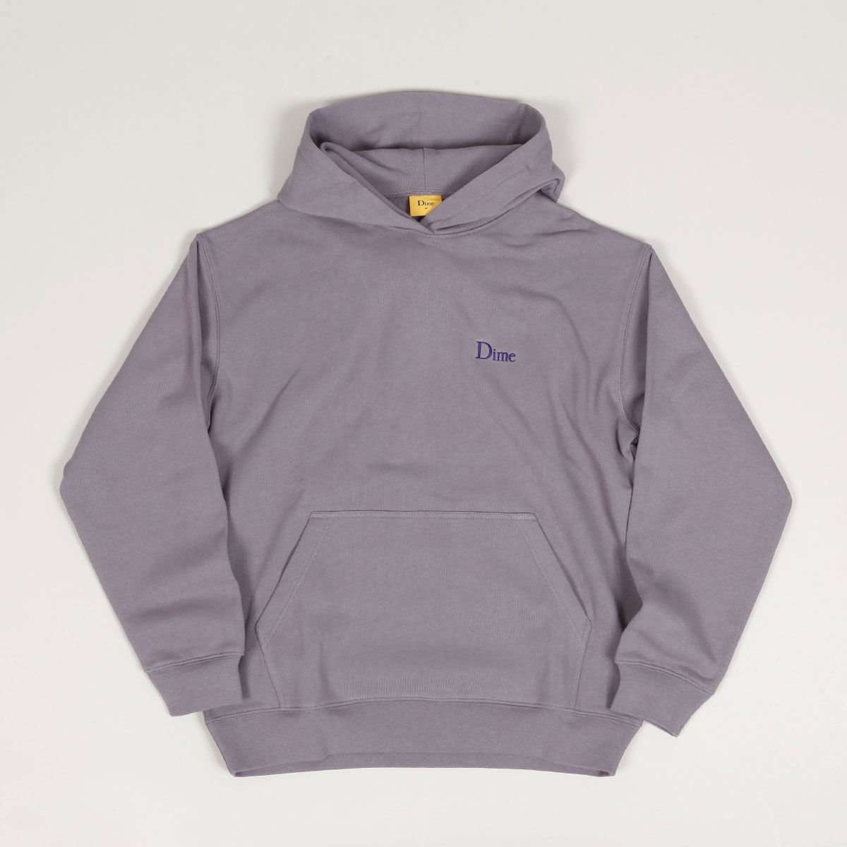 Mikina Dime Classic Small Logo Hoodie Šedá | dimeho2319plu, 0
