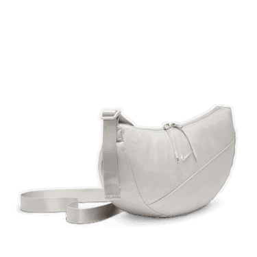 Taška cez rameno Nike Aura Crescent Crossbody Bag Šedá | HQ4370-009, 4