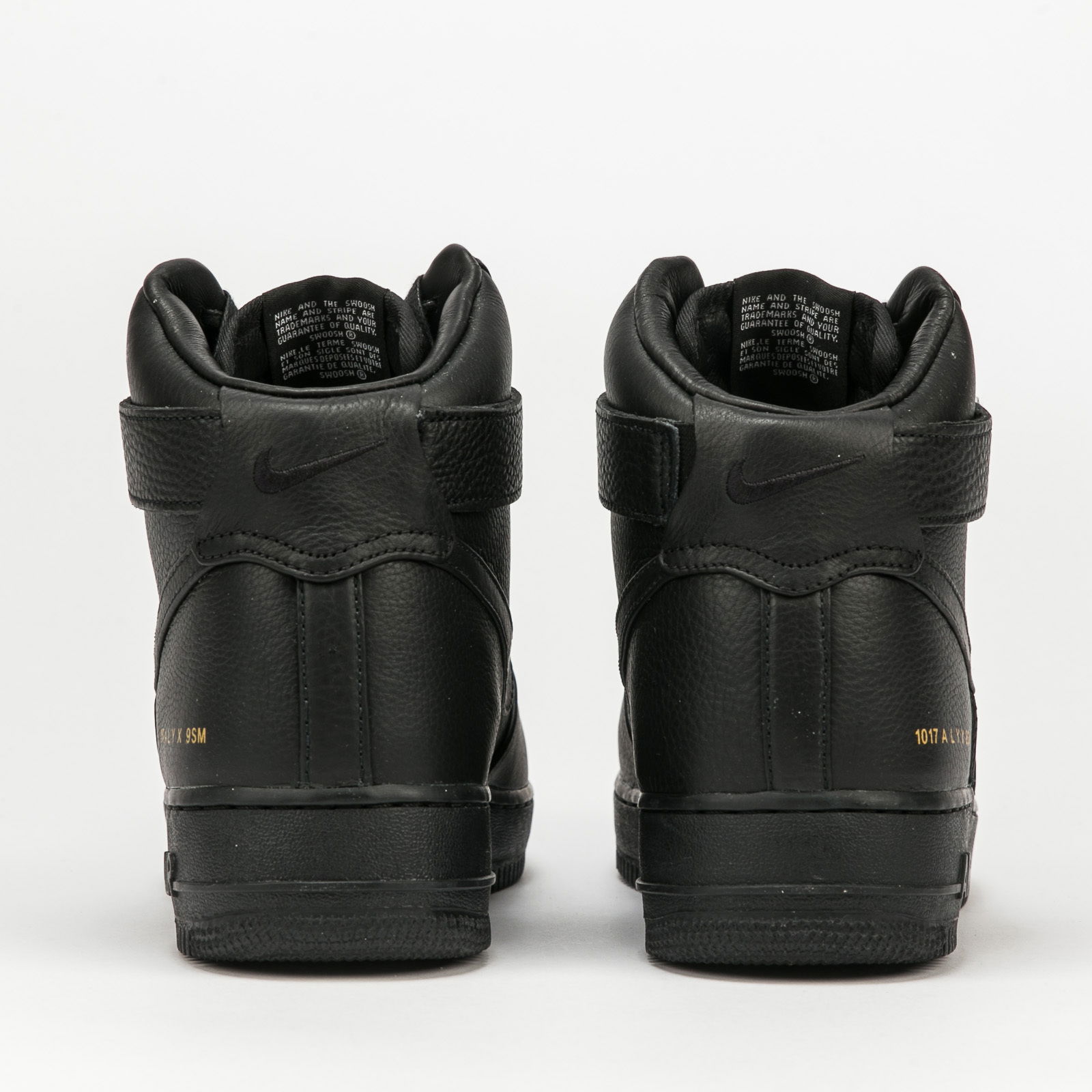 1017 ALYX 9SM x Air Force 1 High "Triple Black"
