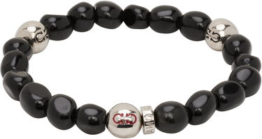 Náramok FERRAGAMO Salvatore Ferragamo Baroque Beads Bracelet Čierna | 785665, 0