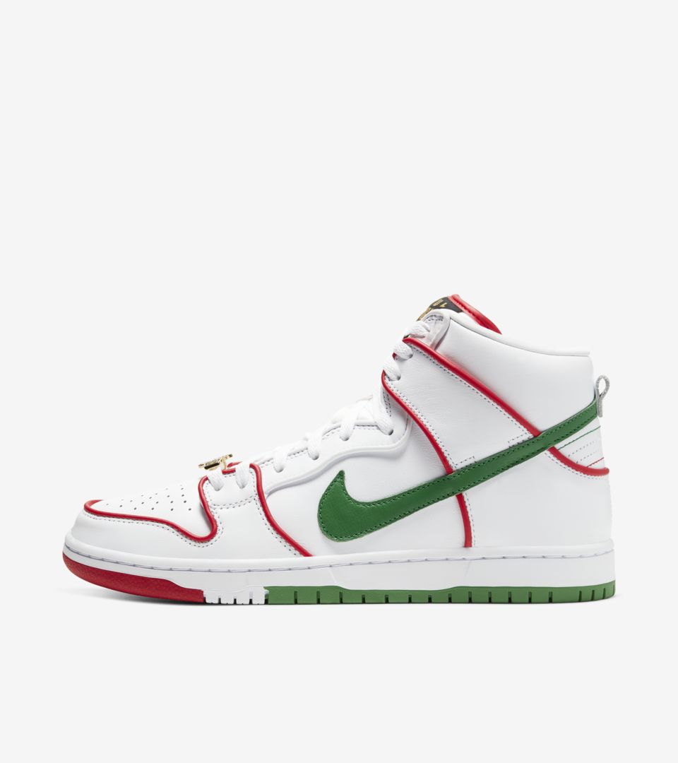 Tenisky a topánky Nike SB Paul Rodriguez x Dunk High Premium SB "Boxing" Biela | CT6680-100, 0