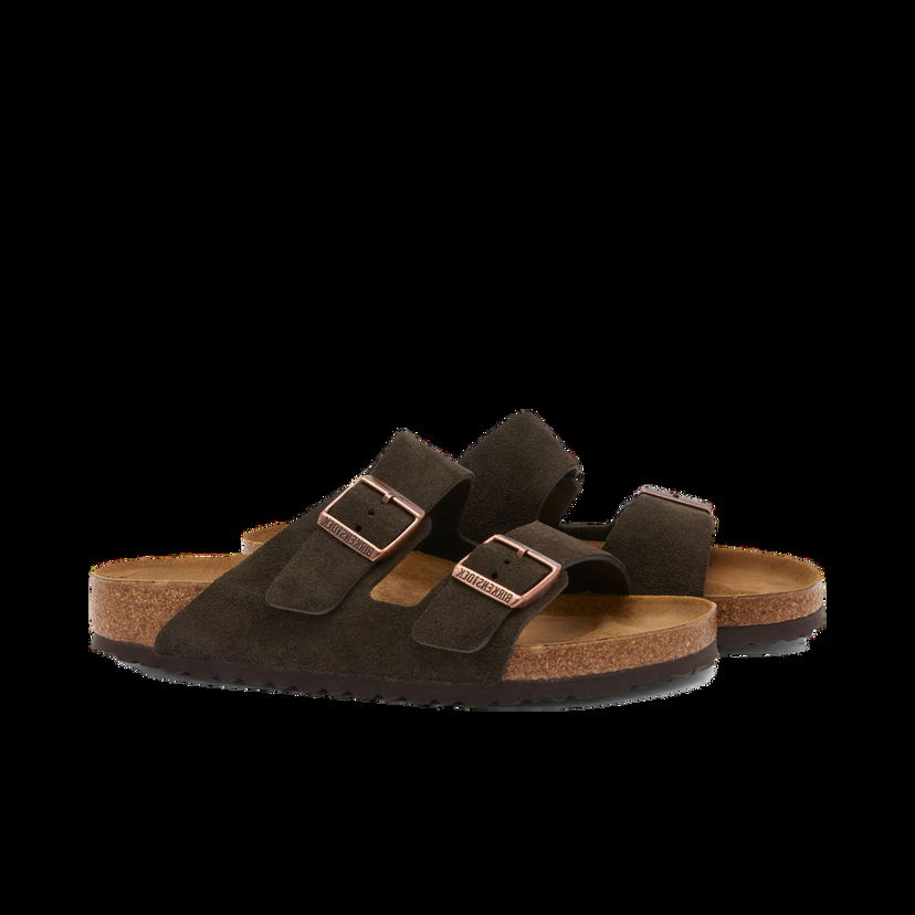 Tenisky a topánky Birkenstock Arizona Mocha Suede Čierna | 1027077