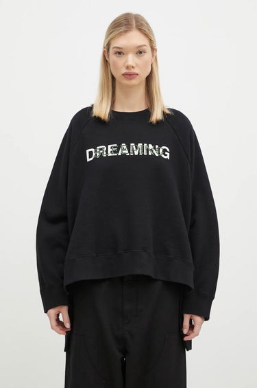 Mikina UNDERCOVER Black Relaxed-Fit Sweatshirt With Print Čierna | UC2D1895.2, 0