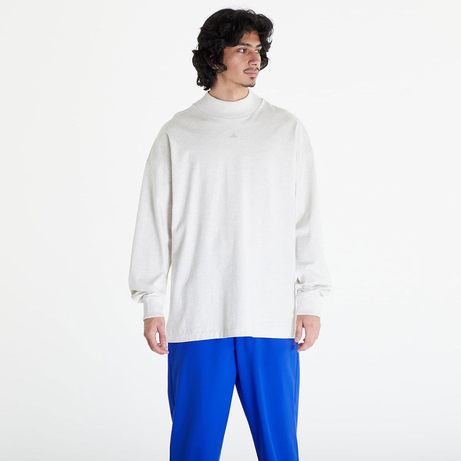 Tričko adidas Originals Basketball Long Sleeve Tee UNISEX Biela | IX1971, 0
