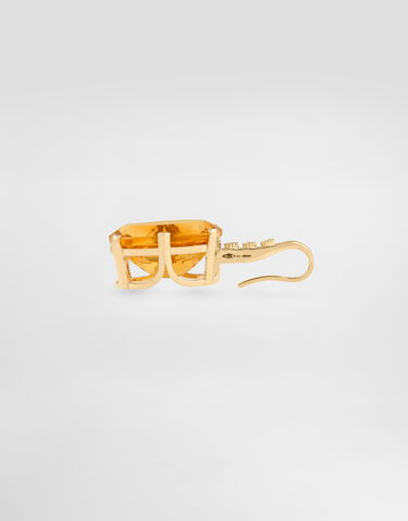 Náušnice Dolce & Gabbana Anna Earrings 18-carat Gold With Citrines And Diamonds Oranžová | WESB1GWCTR1ZOO00, 2