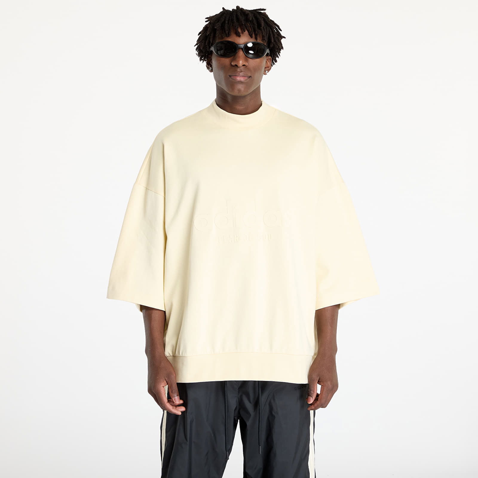 Fear Of God Athletics x Logo 3/4 Tee Pale Yellow