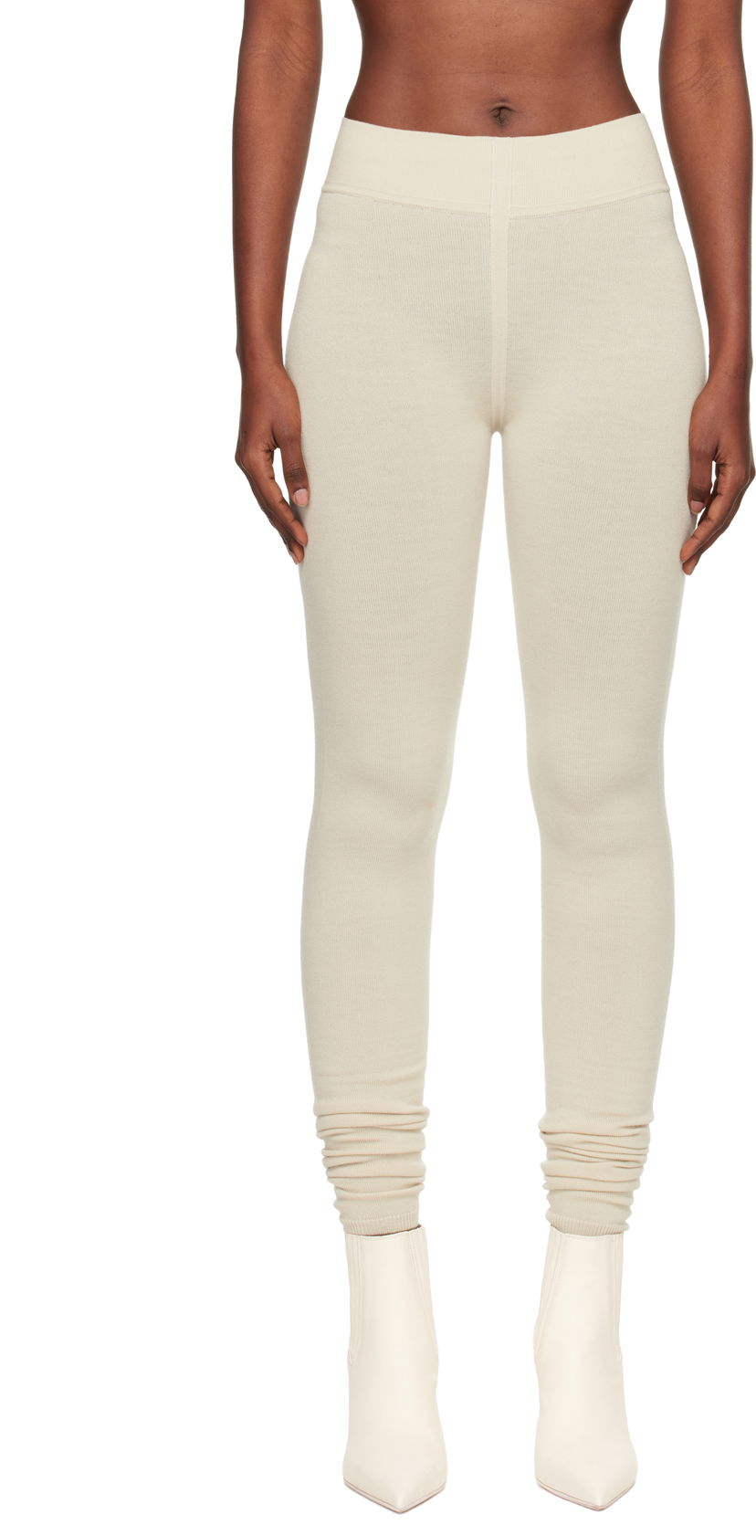 Legíny Rick Owens Concordians Runway Leggings Béžová | RO02E4683 M