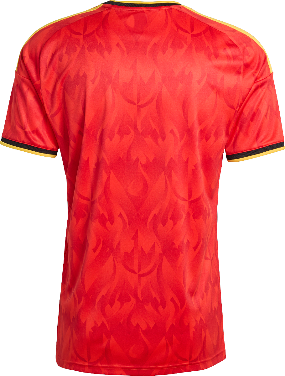 Dres adidas Performance Belgium Flame Pattern Home Football Jersey Červená | JM8381, 1