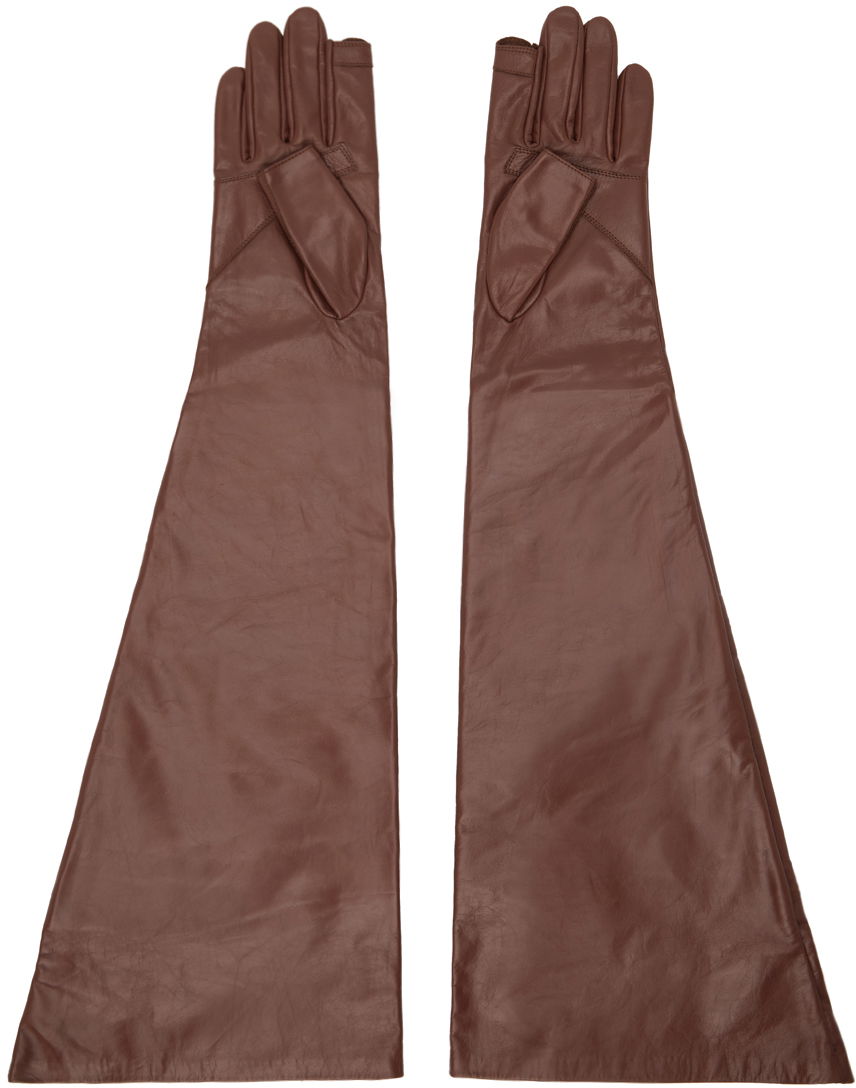 Porterville Gauntlets Leather Gloves With Zips