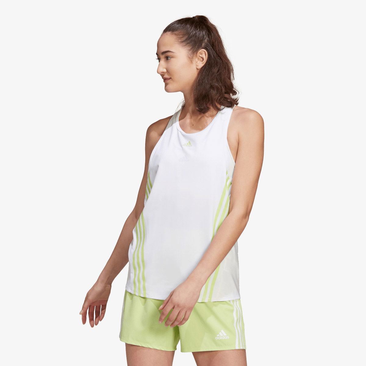 Tielko adidas Originals Loose Training Tank Top Biela | HD9607, 0