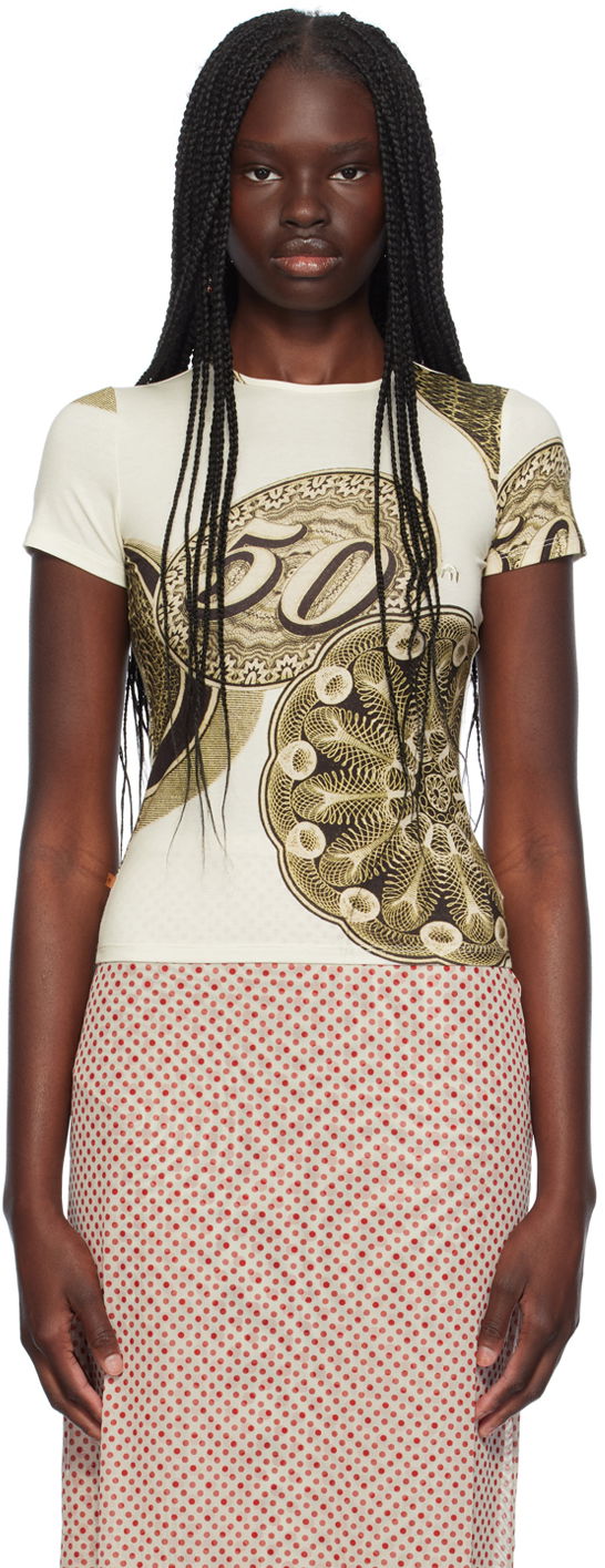 Tričko Miaou Miaou Mini T-Shirt Biela | 7026TJBFOR, 0