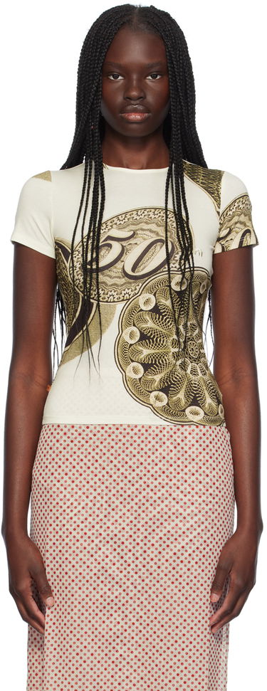 Tričko Miaou Miaou Mini T-Shirt Biela | 7026TJBFOR, 0