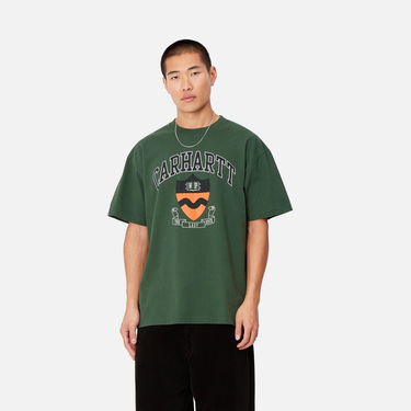 Tričko Carhartt WIP Short Sleeve Lazy Duck Graphic T-Shirt Zelené | I033955_9, 0