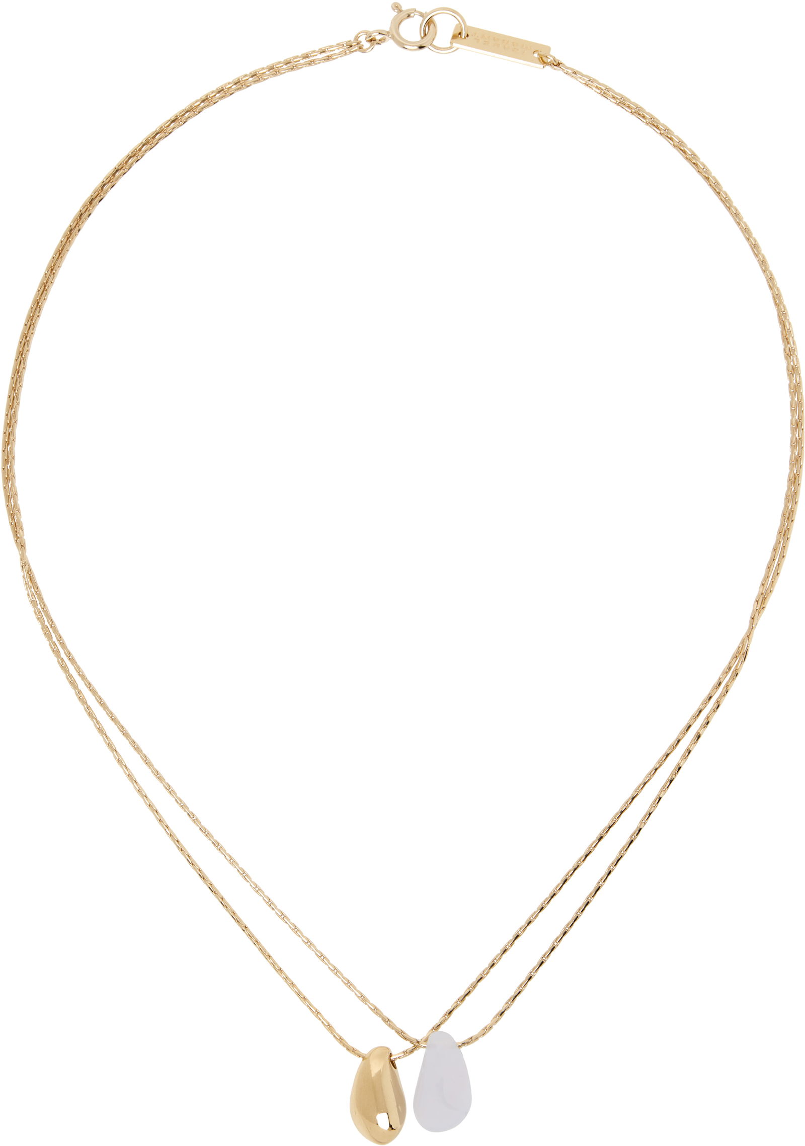 Isabel Marant Imala Double-Strand Pendant Necklace