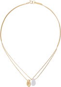 Isabel Marant Imala Double-Strand Pendant Necklace