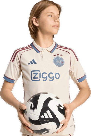 Dres adidas Originals Ajax Amsterdam 2025/26 Third Jersey Béžová | ji9572, 3