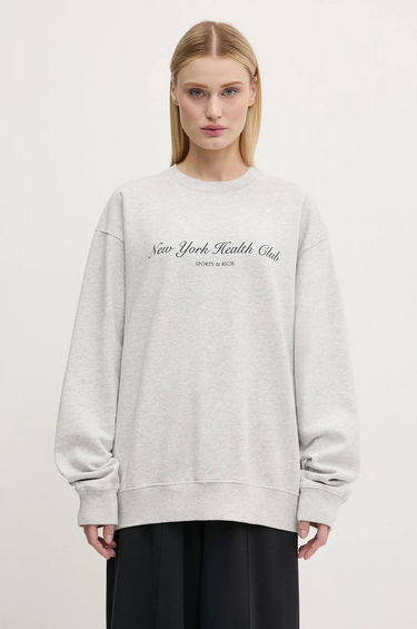 Sveter Sporty & Rich Sporty & Rich NY Health Club Sweatshirt Šedá | ST071506043GY03, 1