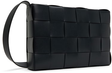 Taška cez rameno Bottega Veneta Bottega Veneta Maxi Cassette Shoulder Bag Čierna | 778320VB1K0, 2