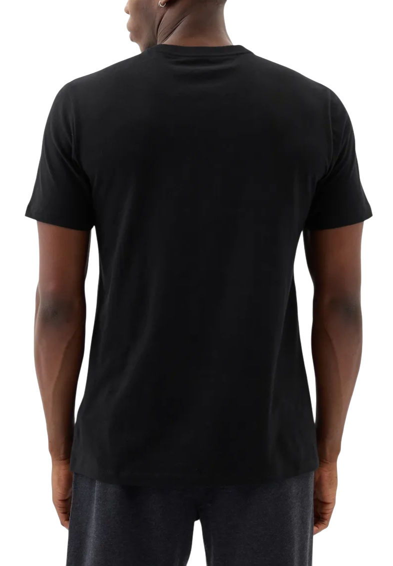 Basic Logo Tee True Black V2 2