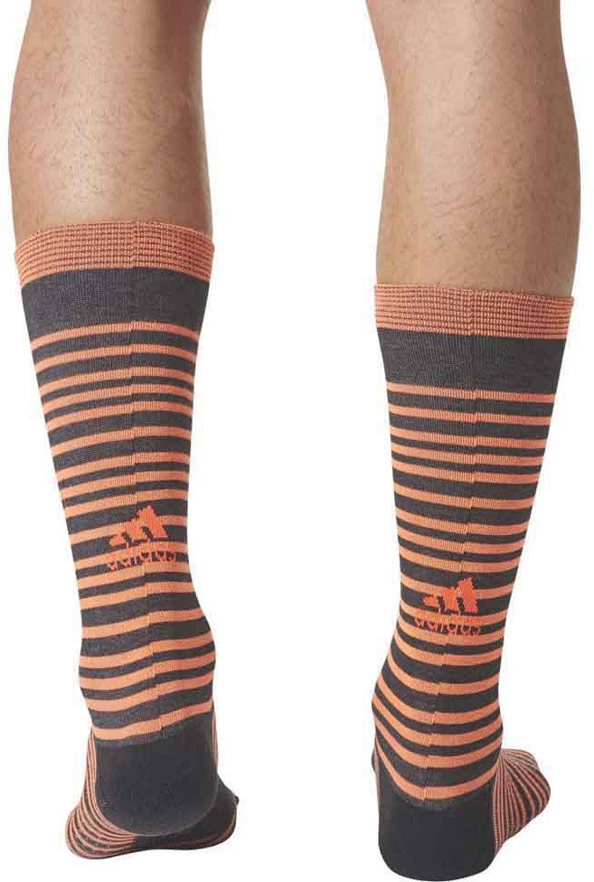 Ponožky adidas Originals Striped Crew Socks Oranžová | ce6306, 1