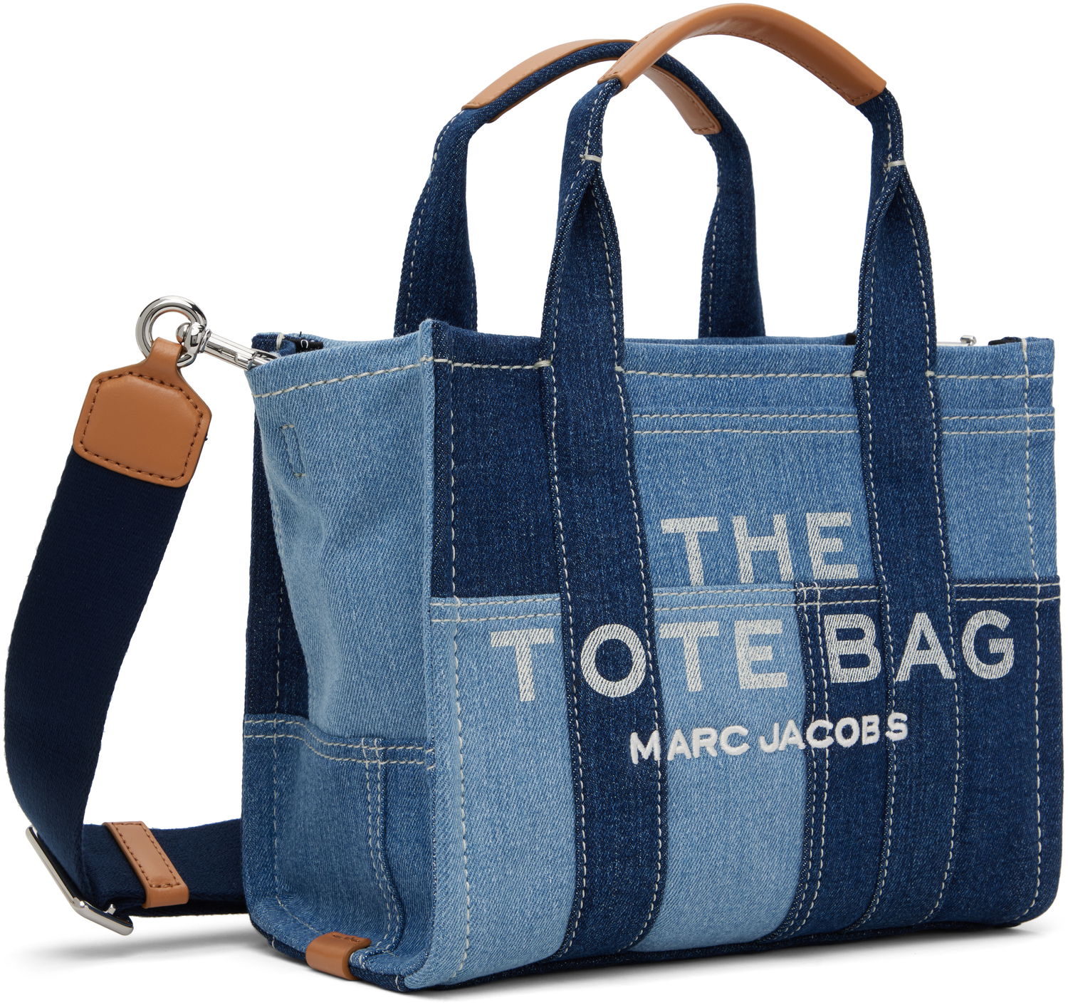 Tote bag Marc Jacobs Marc Jacobs 'The Denim Small' Tote Bag Modrá | H016M06FA21, 1