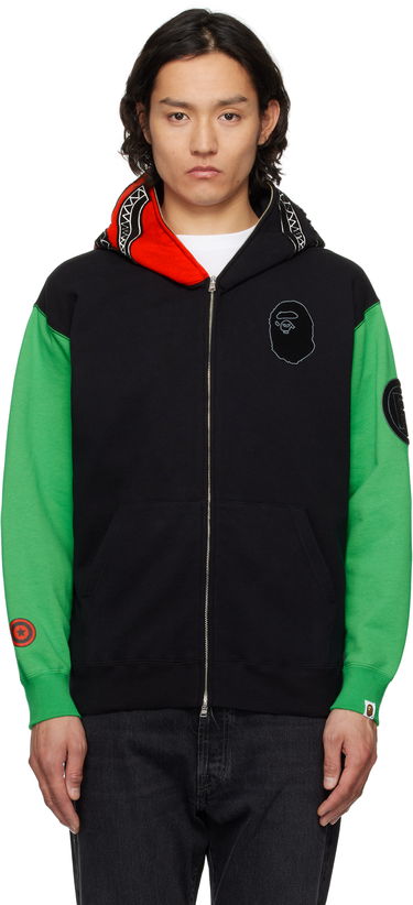 Mikina BAPE Shark Full Zip Hoodie Zelené | 001ZPK701308M, 0