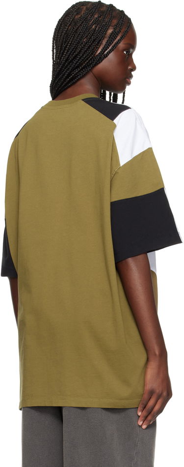 Tričko Martine Rose Martine Rose Oversized Panelled T-Shirt Zelené | 630JE01411D, 2