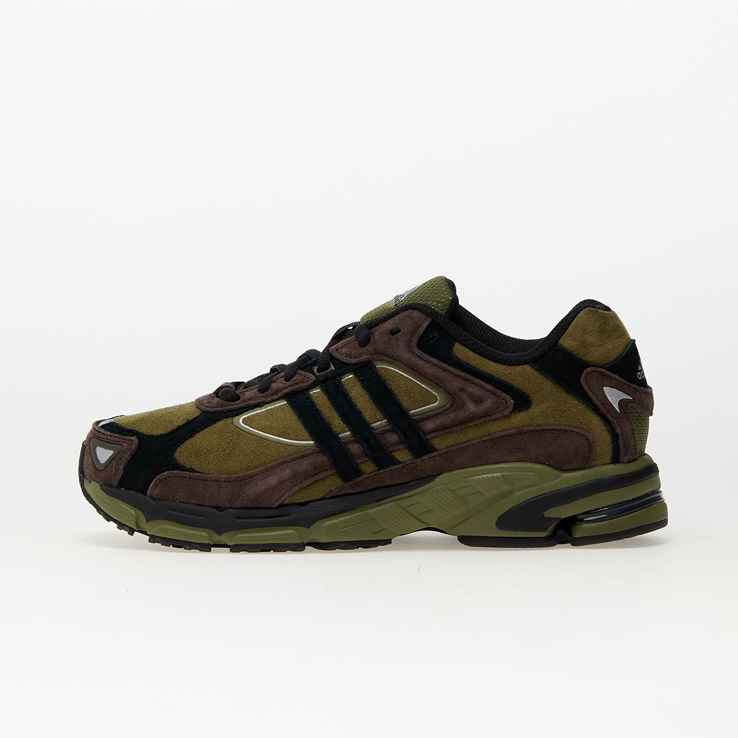 Tenisky a topánky adidas Originals Response Cl Focus Olive/ Core Black/ Dark Brown Čierna | ID0354, 0