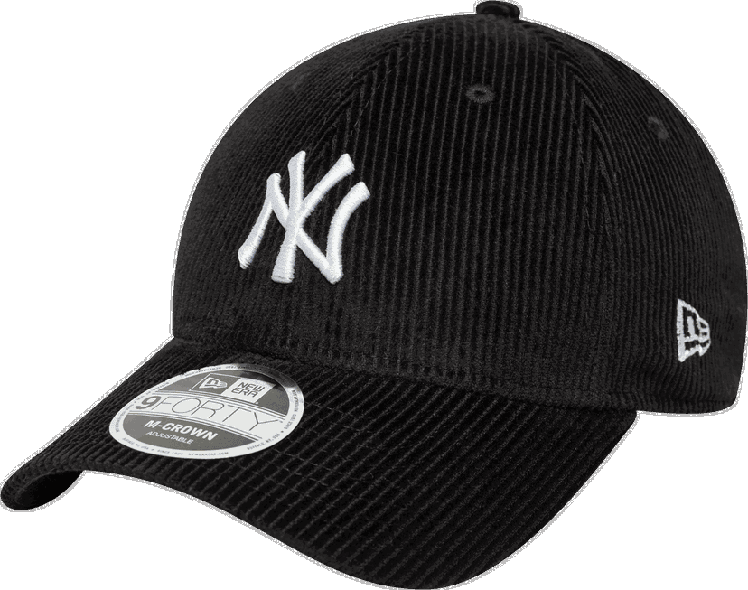 Šiltovka New Era MLB New York Yankees 9Forty Corduroy Adjustable Cap Čierna | 60691062-1