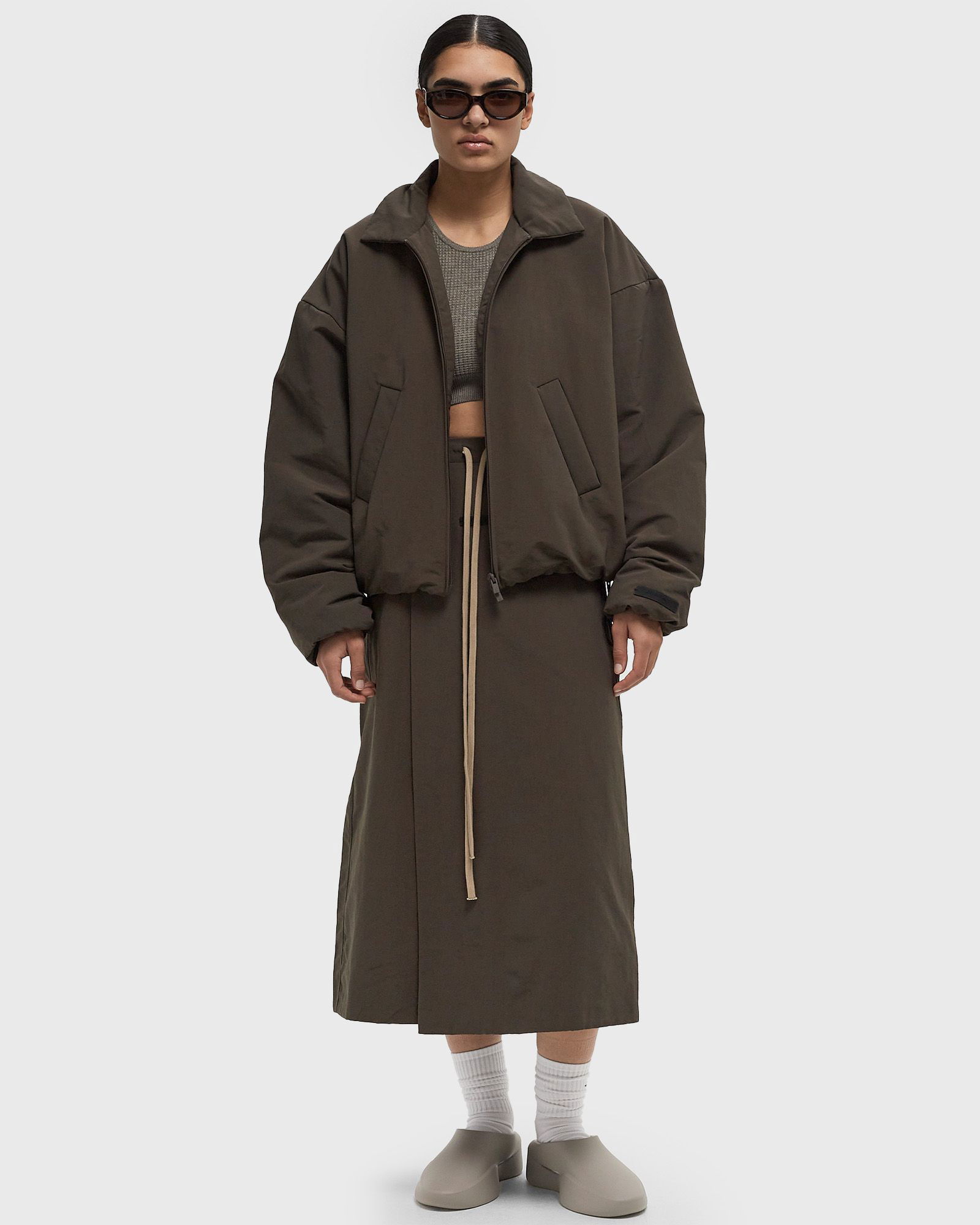 Essentials Military Nylon Bomber Jacket