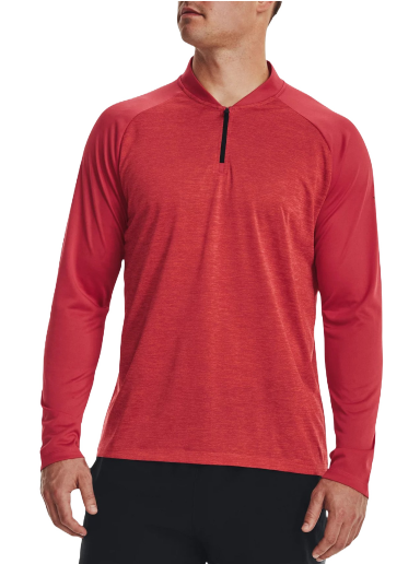 Tričko Under Armour Tech 2.0 Novelty 1/4 Zip Tee Červená | 1370854-638