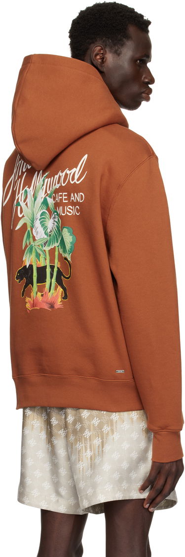 Mikina AMIRI Amiri Hollywood Hoodie Hnedá | AMJYHD1104, 2