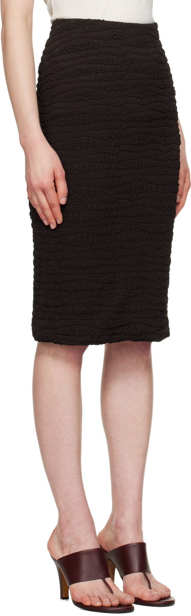 Sukňa Jil Sander Jil Sander Shirred Midi Skirt Ružová | J02MA0275_J20266, 4