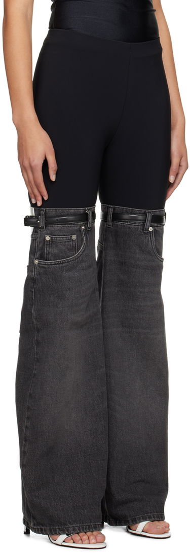Džínsy Coperni Coperni Hybrid Jeans Šedá | COPP24BIS246, 1