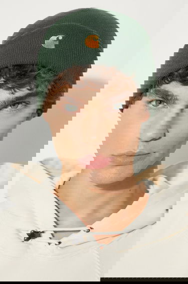 Kulicha Carhartt WIP Chase Beanie Zelené | I026222.2CXXX, 3