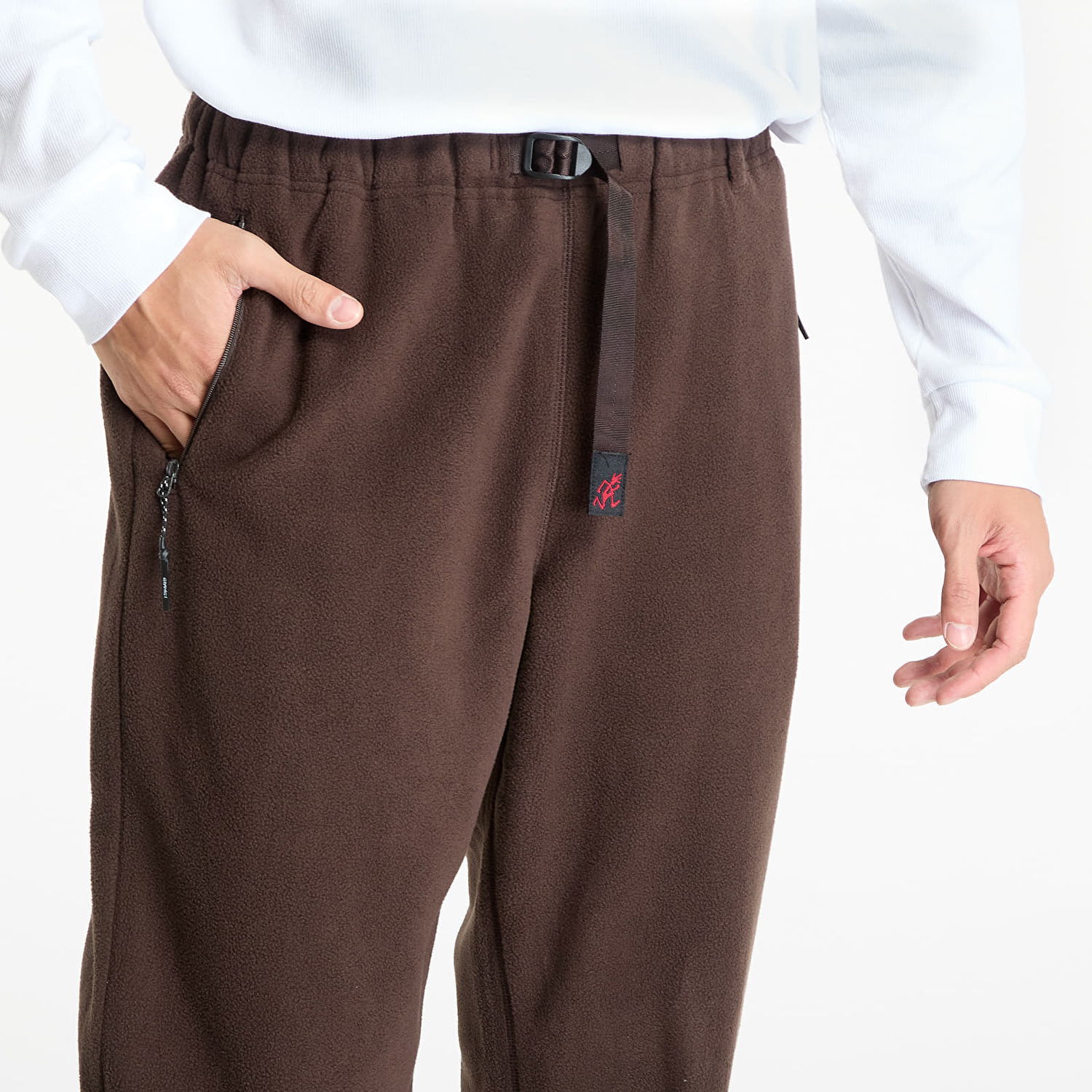 Tepláky GRAMICCI Gramicci Thermal Fleece Pants Hnedá | G5FU-P007 TOBACCO, 1