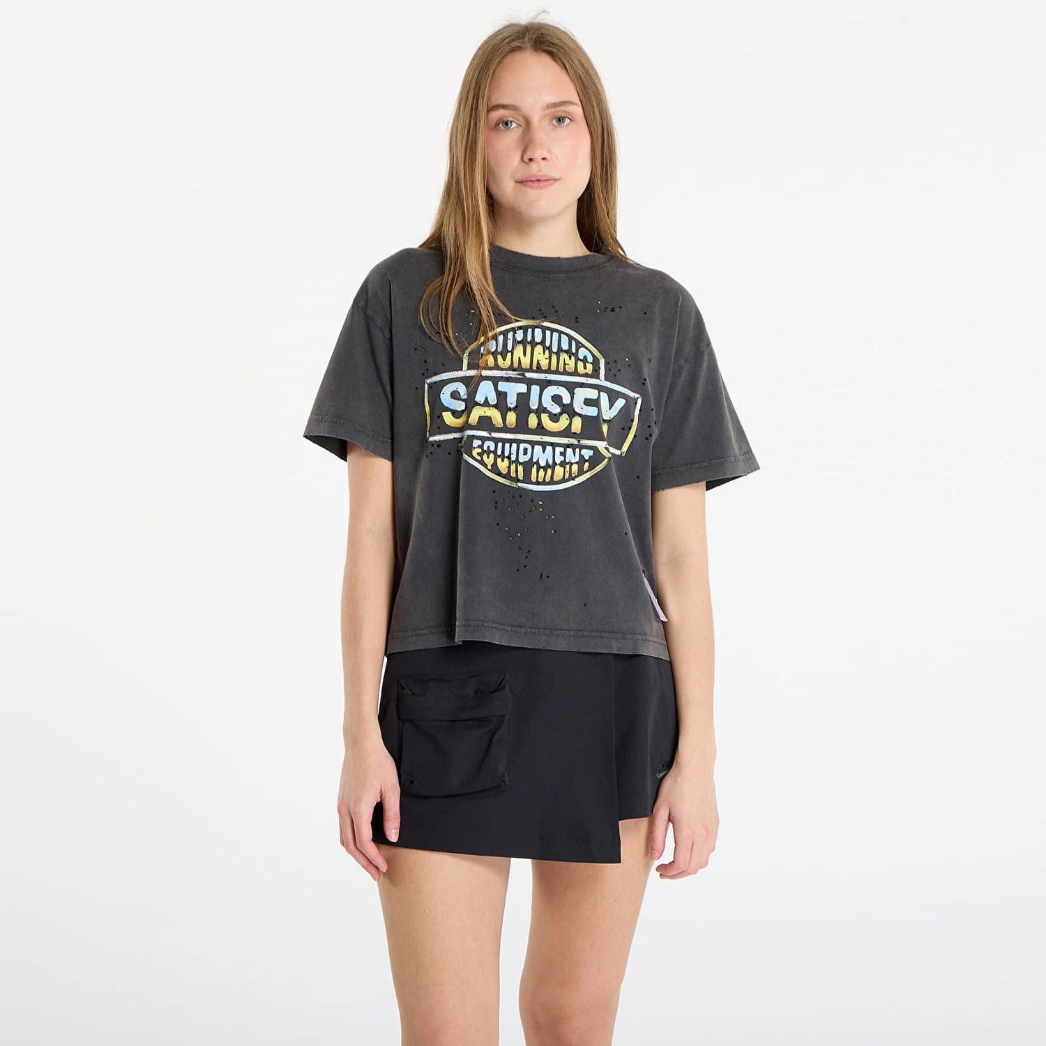 Tričko Satisfy MothTech T-Shirt Šedá | 21002-AB-EST1, 1