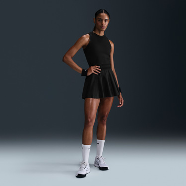 Sukňa Nike NikeCourt Advantage Dri-FIT Pleated Tennis Skirt Čierna | FZ6512-010, 1