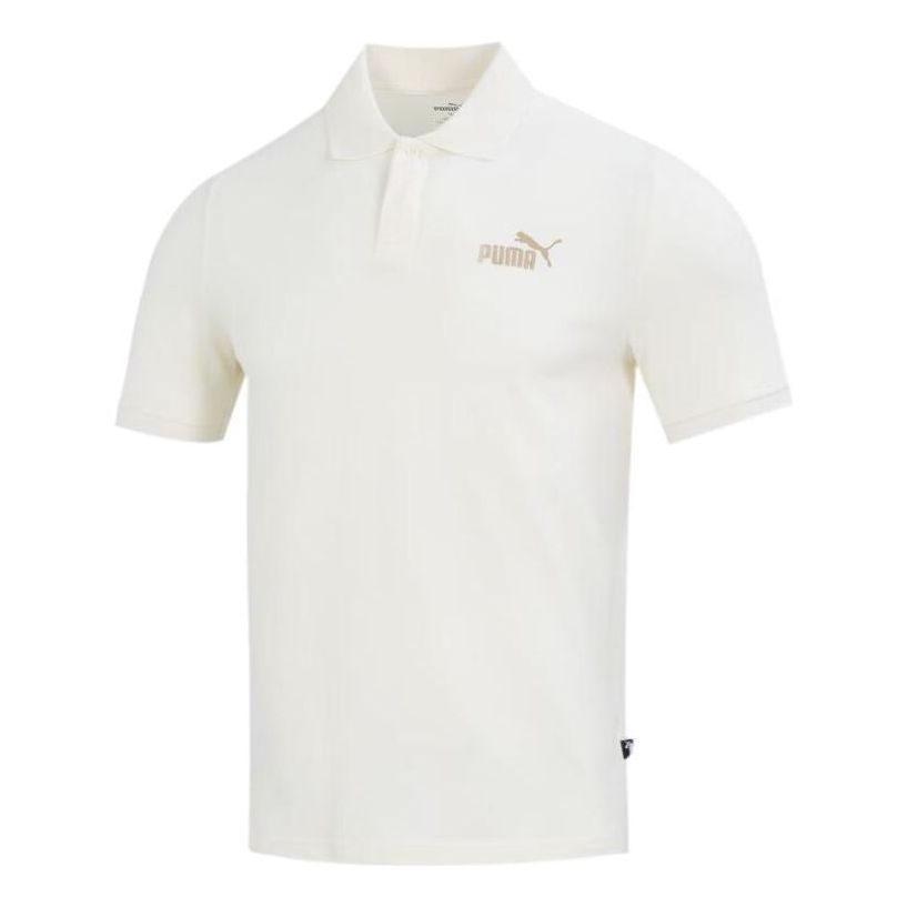 Polo tričko Puma Men's Pique Polo Biela | 676673-65, 0