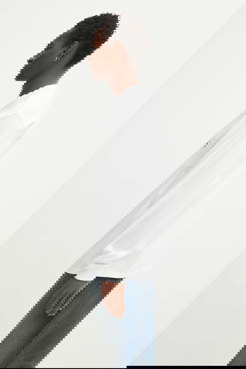 Tričko Carhartt WIP Long-Sleeve Pocket Heart T-Shirt Biela | I035300.00AXX, 1