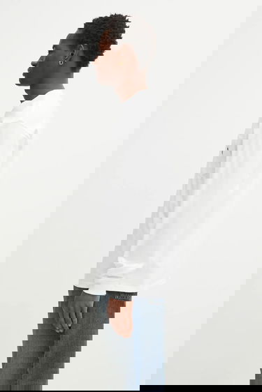 Tričko Carhartt WIP Long-Sleeve Pocket Heart T-Shirt Biela | I035300.00AXX, 1