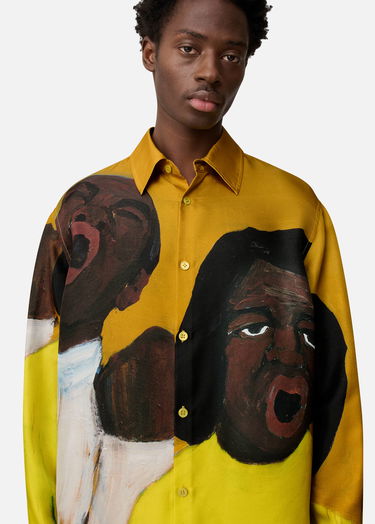 Košeľa AXEL ARIGATO Alvin Armstrong Art Print Long Sleeve Shirt Rôznofarebný | A4043001, 7