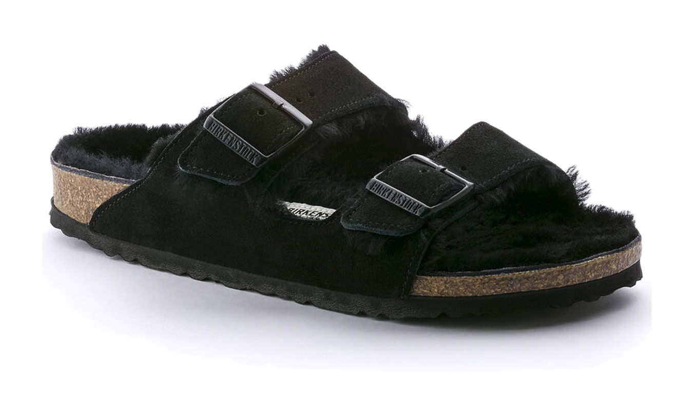 Tenisky a topánky Birkenstock Arizona Shearling Black Narrow Fit Čierna | 752663, 1